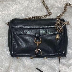 Rebecca Minkoff Mini Mac Crossbody in black